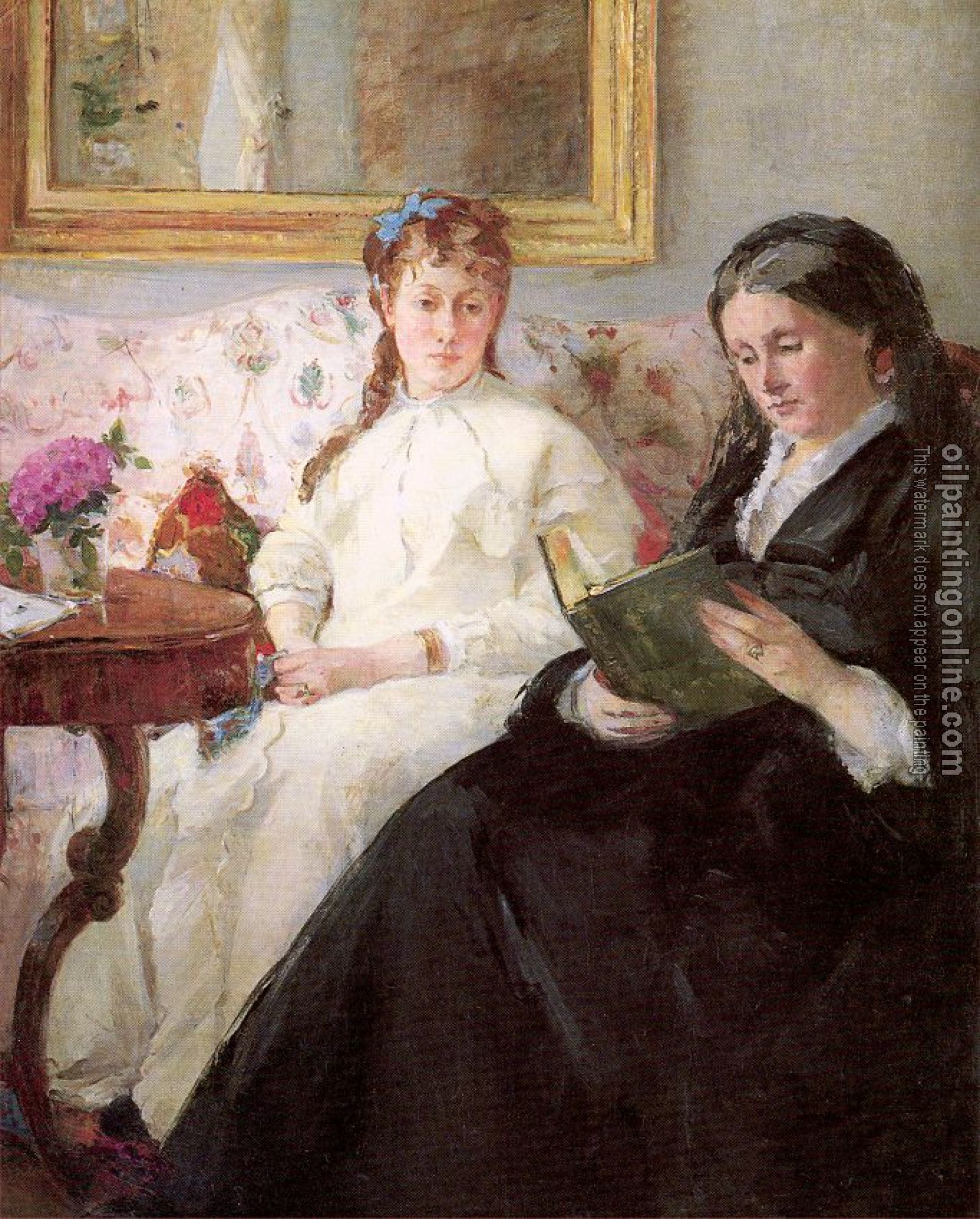 Morisot, Berthe - The Mother and Sister of the Artist